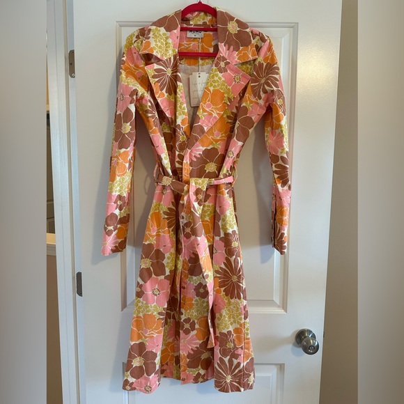 NWT Show Me Your Mumu, Nancy Trench in Retro Garden, Medium - Picture 8 of 8